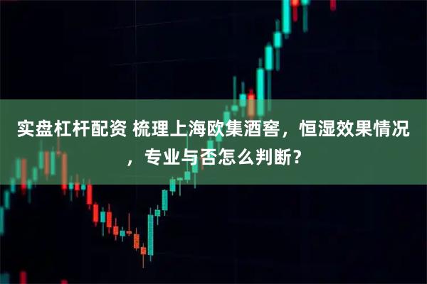 实盘杠杆配资 梳理上海欧集酒窖，恒湿效果情况，专业与否怎么判断？